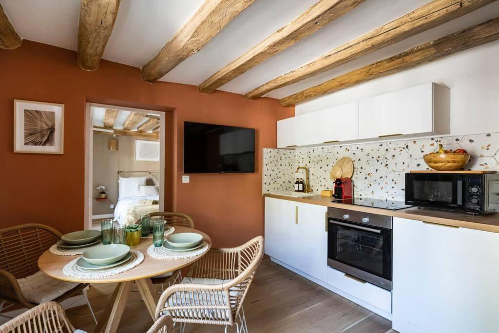 Ferienwohnung Pavillon Eden - Le Nid - Le Marais Paris Exterior foto